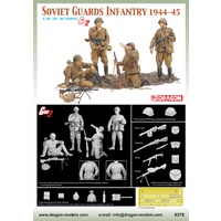 Dragon 1/35 Soviet Guards Infantry 1944-45 (Gen2) Plastic Model Kit DR6376