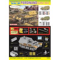 Dragon 1/35 Sd.Kfz.184 Ferdinand Kursk 1943 Plastic Model Kit