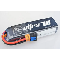 Dualsky 4400mah 4S 14.8v 70C Ultra 70 LiPo Battery with XT60 Connector