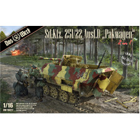 Das Werk 1/16 Sd.Kfz.251/22 Ausf.d "Pakwagen" Plastic Model Kit