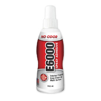 E6000 Clear Spray Adhesive 118.2ml no odour