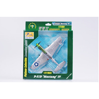 Easy Model 1/72 P-51D Mustang Z 55Fg, 8 Af Assembled Model [36300]