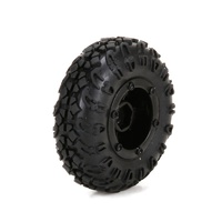 ECX 1/24 Front/Rear Premount Tyre 4WD Temper, ECX40005