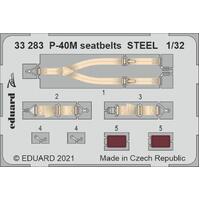 Eduard 1/32 P-40M seatbelts STEEL Photo etched parts 33283