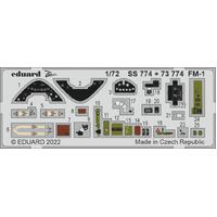 Eduard 1/72 FM-1 Photo etched parts [73774]