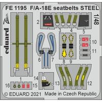 Eduard FE1195 1/48 F/A-18E seatbelts STEEL Zoom set