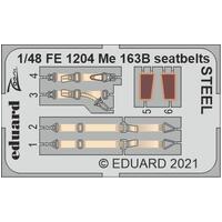 Eduard FE1204 1/48 Me 163B seatbelts STEEL Zoom set