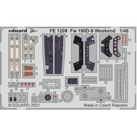 Eduard FE1209 1/48 Fw 190D-9 Weekend Zoom set