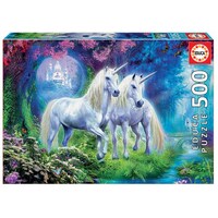 Educa 500pc Unicorns In The Forest Jigsaw Puzzle