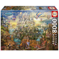 Educa Dream Town 8000pcs Jigsaw Puzzle
