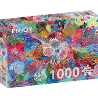 Enjoy Puzzles 2005 Revolutionary Blossom 1000pcs Jigsaw Puzzle