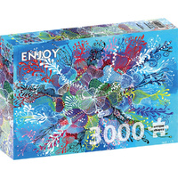 Enjoy Puzzles 2126 Ocean Blues 3000pcs Jigsaw Puzzle