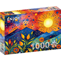 Enjoy Puzzles 2134 Sunset Rain 1000pcs Jigsaw Puzzle