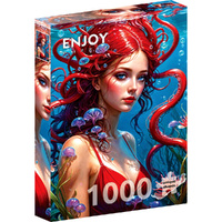 Enjoy Puzzles 2141 Ginger Mermaid 1000pcs Jigsaw Puzzle