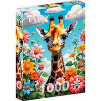 Enjoy Puzzles 2151 Cute Giraffe 1000pcs Jigsaw Puzzle