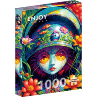 Enjoy Puzzles 2157 Floral Warrior 1000pcs Jigsaw Puzzle