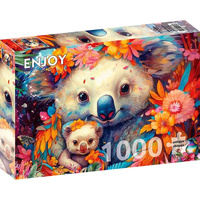 Enjoy Puzzles 2179 Koala Kuddles 1000pcs Jigsaw Puzzle