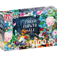 Enjoy Puzzles 2189 Flower Sale 1000pcs Jigsaw Puzzle