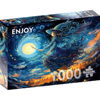 Enjoy Puzzles 2195 Witch's Night Out 1000pcs Jigsaw Puzzle