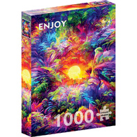 Enjoy Puzzles 2200 Rainbow Tropic 1000pcs Jigsaw Puzzle