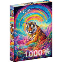 Enjoy Puzzles 2204 Where Tigers Reign 1000pcs Jigsaw Puzzle