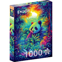 Enjoy Puzzles 2221 Panda Corner 1000pcs Jigsaw Puzzle