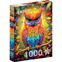 Enjoy Puzzles 2225 Autumnal Owl 1000pcs Jigsaw Puzzle