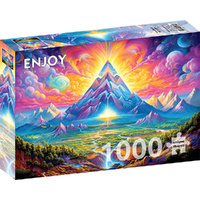 Enjoy Puzzles 2230 Woodland Pyramids 1000pcs Jigsaw Puzzle