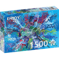 Enjoy Puzzles 2235 Ocean Blues 1500pcs Jigsaw Puzzle