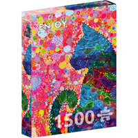 Enjoy Puzzles 2237 Wandering Cat 1500pcs Jigsaw Puzzle