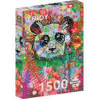 Enjoy Puzzles 2238 Enigmatic Panda 1500pcs Jigsaw Puzzle