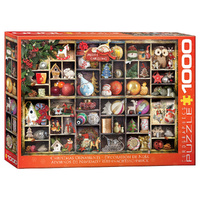 Eurographics 1000pc Christmas Ornaments Jigsaw Puzzle