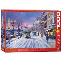 Eurographics 1000pc Paris Christmas Jigsaw Puzzle