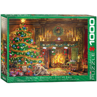 Eurographics 1000pc Festive Labs Jigsaw Puzzle