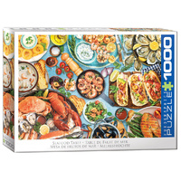 Eurographics 1000pc Seafood Table Jigsaw Puzzle