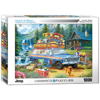 Eurographics 1000pc Jeep-Loading Wagoneer Jigsaw Puzzle