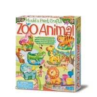 4M - Mould & Paint - Zoo Animal