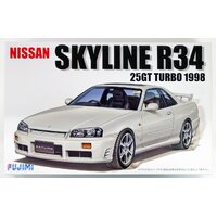 Fujimi 1/24 R34 Skyline 25GT Turbo 1998 (ID-124) Plastic Model Kit [03967]