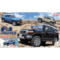 Fujimi 1/24 Toyota FJ Cruiser (Smoky Blue) (C-NX-9 EX-2) Plastic Model Kit