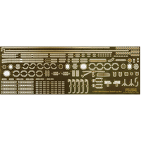 Fujimi 1/700 Photo-Etched Parts for IJN Light Cruiser Kitakami (w/2 pcs 25mm MG) (TOKU - 85 EX-1)