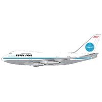 Gemini Jets 1/200 Pan American World Airways B747SP N539PA Polished Belly Diecast Model Aircraft