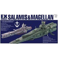 Bandai Gundam 1/1700 EX-23 Salamis & Magellan Plastic Model Kit
