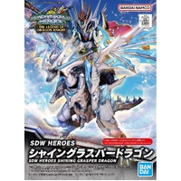 Bandai Gundam SDW Heroes Shining Grasper Dragon Gunpla Plastic Model Kit