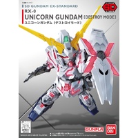 Bandai Gundam SD Ex-Standard 005 Unicorn Gundam (Destroy Mode) Gunpla Plastic Model Kit