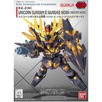 Bandai Gundam SD Ex-Standard 015 Unicorn Gundam 02 Banshee Norn (Destroy Mode) Gunpla Plastic Model Kit