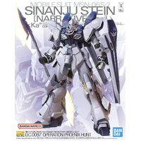 Bandai Gundam MG 1/100 Sinanju Stein (Narrative Ver.) Ver.Ka Gunpla Plastic Model Kit