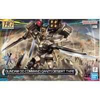 Bandai Gundam HG 1/144 Gundam 00 Commant Qan[T] Desert Type Gunpla Plastic Model Kit