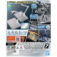 Bandai Action Base 7 [Clear Color] Mirror Stickers Set