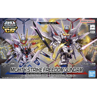 Bandai Gundam SD Cross Silhouette Mighty Strike Freedom Gundam Gunpla Plastic Model Kit