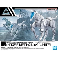 Bandai 30MM 1/144 Extended Armament Vehicle (Horse Mecha Ver.) [White] Plastic Model Kit